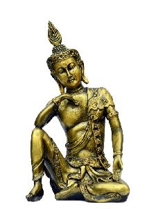 Gautam Buddha Metallic Statue