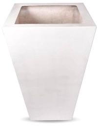 Heighted White Planter