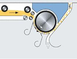 Cotton fibre cleaning system