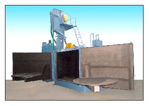 Swing Table Shot Blasting Machines