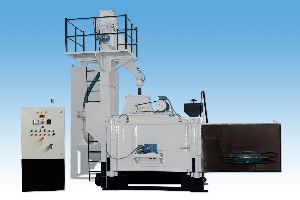 Swing Table Shot Blasting Machines