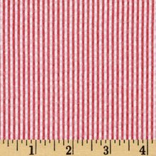 seer sucker stripe cotton fabric