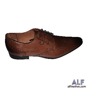 Mens Brown Semi Formal Shoes