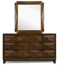wooden dressing table mirror with drawer