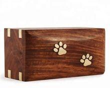 Wood Cremation Urn For Pet