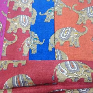 Manipuri Print Silk Fabric