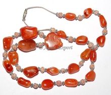 Red Carnelian Agate Necklace