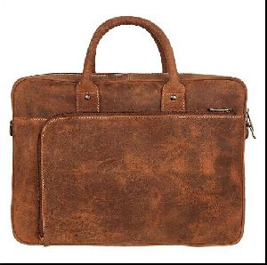 HL-103 Leather Laptop Bag