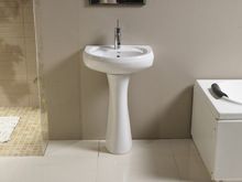 Ceramic Sanitary wash basin with pedestal