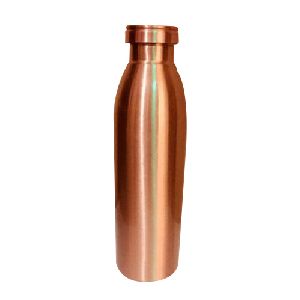 Fancy Plain Copper Bottle