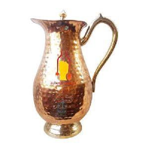 Hammered Copper Jug