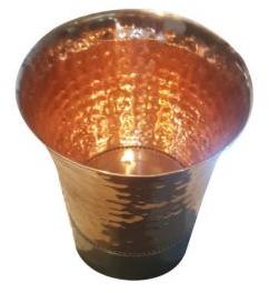 Wide Mouth Copper Tumbler