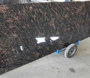 Tiger Brown Granite Slab