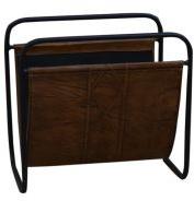 Leather Magazine Rack