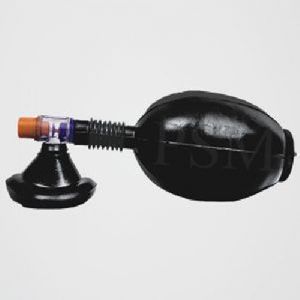 Black Rubber Resuscitator (Adult)