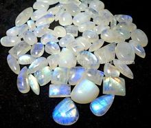 Rainbow Moonstone Cabochon Gemstone