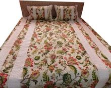 Indian supplier kantha quilt bedding set
