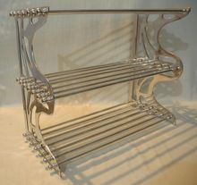 3 Tier Metal Shoe Rack