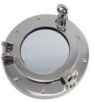 Porthole Mirror Brass