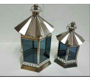 glass metal lantern