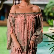 bohemian beach cover up