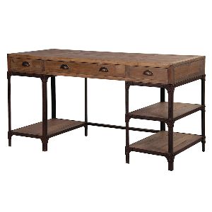 INDUSTRIAL DESK IN PINE WOOD