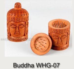 BUDDHA STASH CASE WOODEN