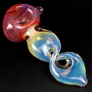 COLOR CHANGE GLASS SMOKING PIPE