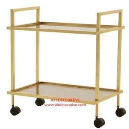 Brass Bar Cart