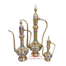 Decorative Brass Aftaba Set