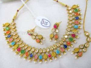 Gold Plated Necklace Set