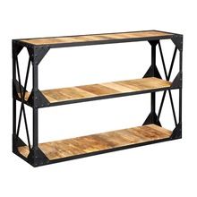 Wood Shelves Console