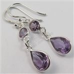 Dangle Earrings 925 Solid Sterling Silver