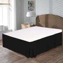 Egyptian Cotton 1PC Box Pleated Bed Skirt Solid