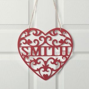 MDF Wooden Hearts Plaques