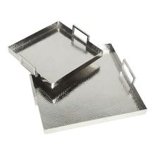 Square Beer Metal Serving Tray