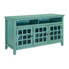 Largo Media Cabinet, Turquoise