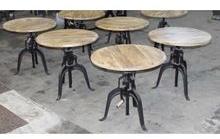 Restaurant Cafe bar Industrial Crank Table