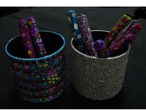 GLITTER LAC PEN HOLDER