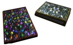 GLITTER WITH STONE LAC DIARY