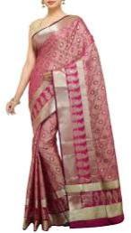 silk chanderi saree