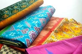 Designer Ikat Silk Fabric