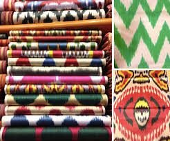 Fancy Ikat Silk Fabric