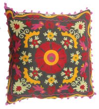suzani decorative cushion cover