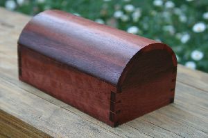 Curved Wooden Box