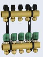 BRASS THERMOSTATIC MANIFOLD