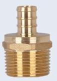 LEAD-FREE MALE BRASS HOSE COUPLING