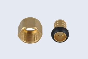 NO LEAD 2-PC BRASS UNION FITTING