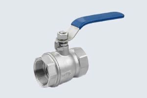 TWO-PIECE STAINLESS STEEL BALL VALVE