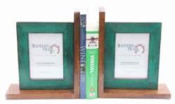 BOOKENDS GREEN